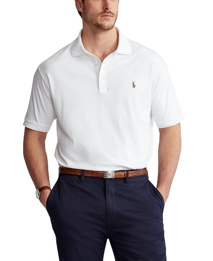 Polo Ralph Lauren Men's Classic-Fit Soft Cotton Polo, Regular and Big &  Tall & Reviews - All Men's Clothing - Men - Macy's