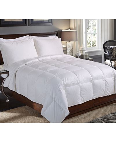 Blue Ridge 235-Thread Count White Down Comforter - Comforters: Down & Alternative - Bed & Bath ...