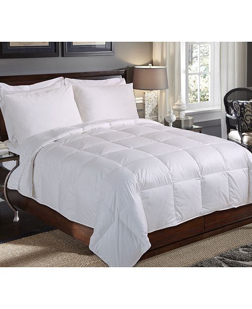Blue Ridge 235 Thread Count Full Queen White Down Comforter
