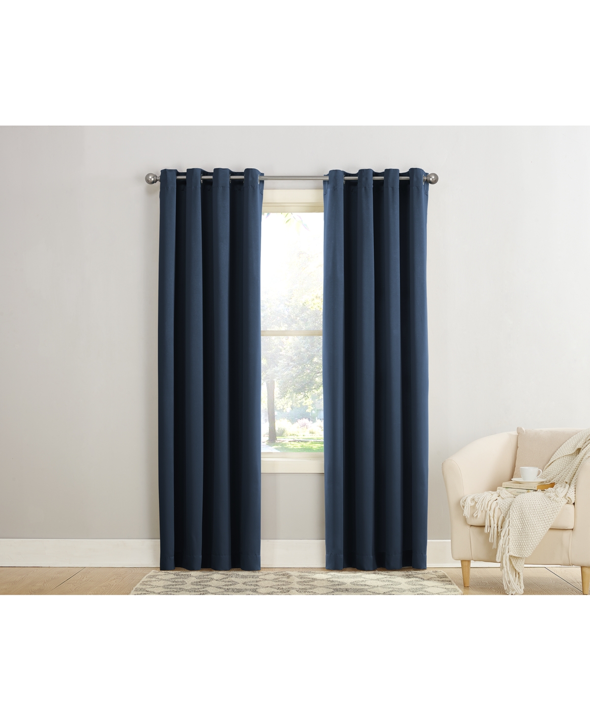 Grant Room Darkening Grommet Curtain Panel