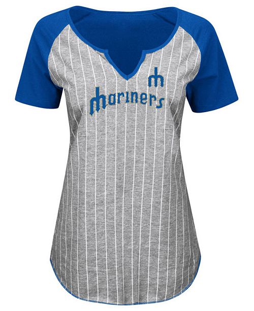 Profile Women S Seattle Mariners From The Stretch Plus Size T