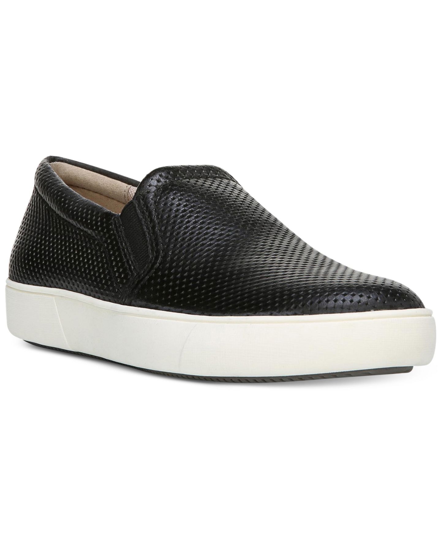 Женские кроссовки Naturalizer Marianne Slip On, цвет: Чёрный кожаный — фото 1