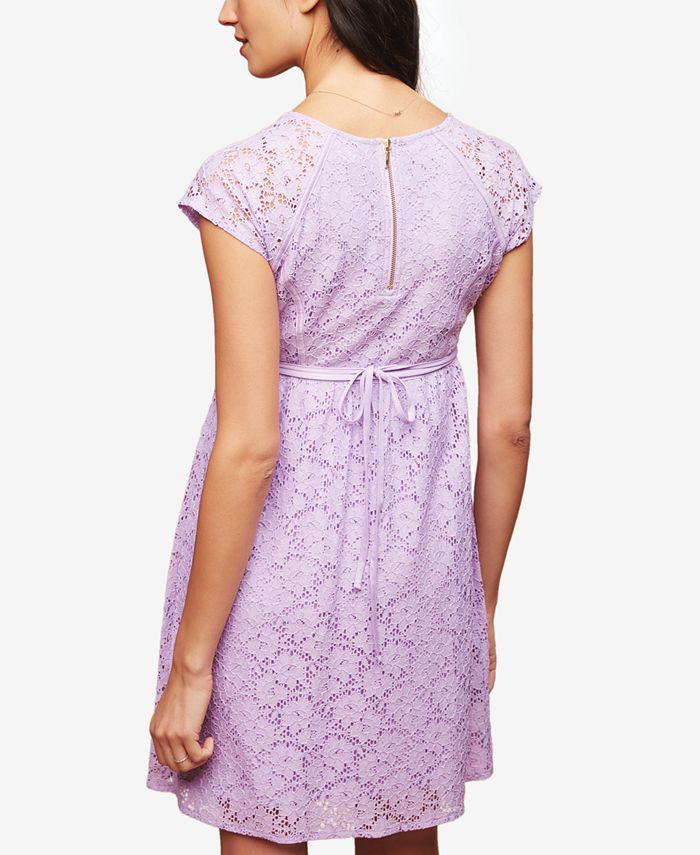 Motherhood Maternity Lace Babydoll Dress Macy's