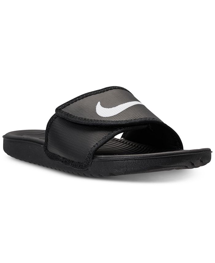 damnificados Verdulero recuerda Nike Men's Kawa Adjustable Slide Sandals from Finish Line - Macy's