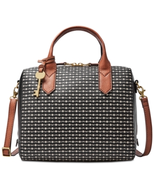 FOSSIL FIONA SMALL PRINTED SATCHEL