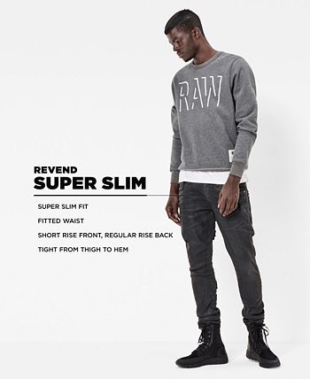 Balling Demonstreer Beweren G-Star Raw Men's Revend Super Slim-Fit Stretch Jeans & Reviews - Jeans - Men  - Macy's