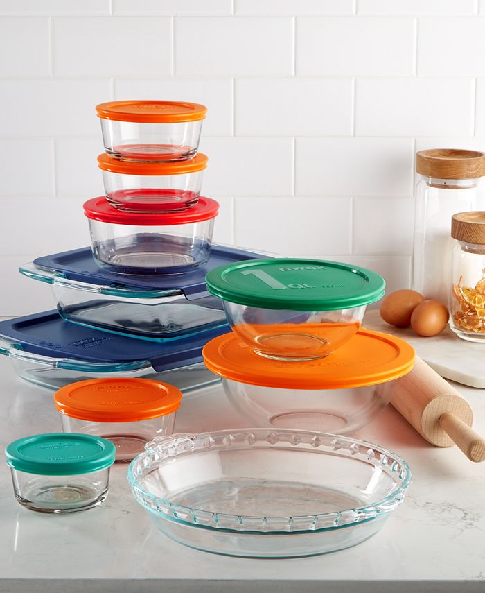 Pyrex 22 Piece Food Storage Container Set, Created for Macy's - Macy's