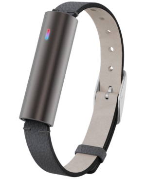 UPC 812554021895 product image for Misfit Unisex Ray Black Leather Strap Activity Tracker 12x38mm S515BM0BD | upcitemdb.com