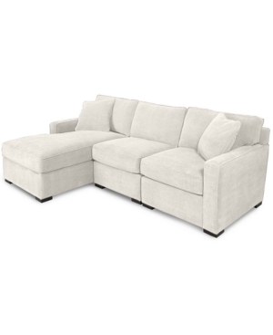 FURNITURE RADLEY 3-PIECE FABRIC CHAISE SECTIONAL SOFA, CREATED FOR MACY'S