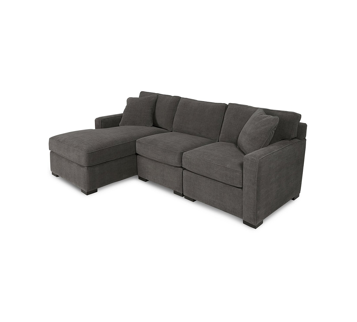 Radley 3-Piece Fabric Chaise Sectional Sofa, Created for Macys