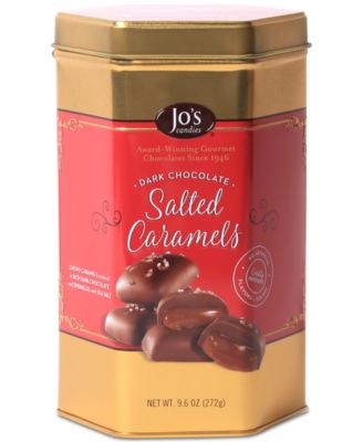 Jo's Candies - Dark Chocolate Salted Caramel Tin