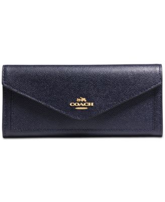 COACH - Soft Wallet in Crossgrain Leather