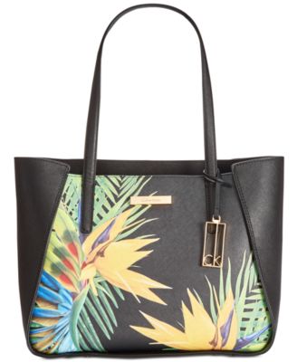 Calvin Klein - Palm-Print Medium Tote