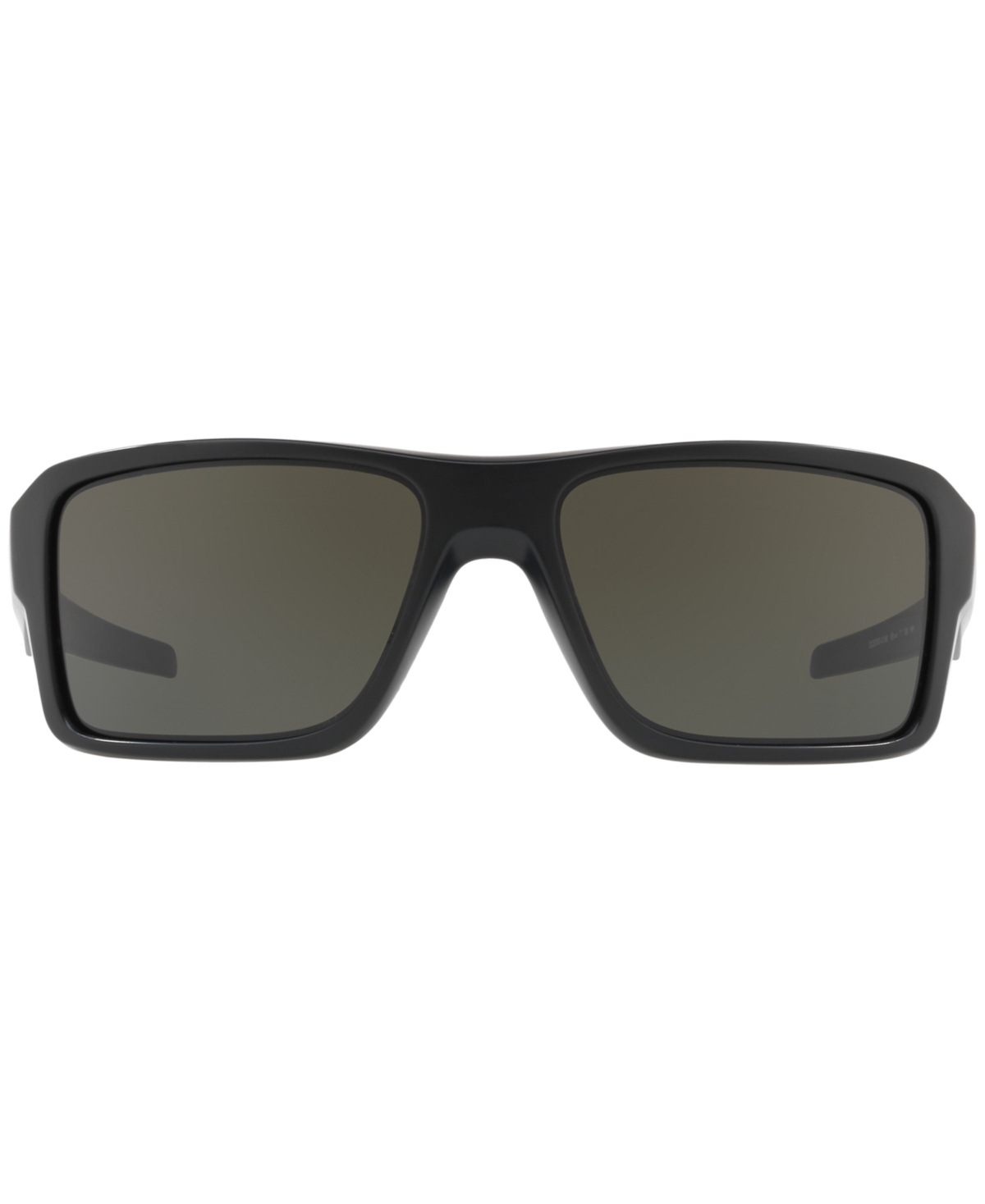 Shop Oakley Double Edge Sunglasses, Oo9380 66 In Matte Black,grey