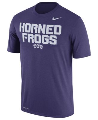 Nike Men's TCU Horned Frogs Legend Verbiage T-Shirt - Macy's