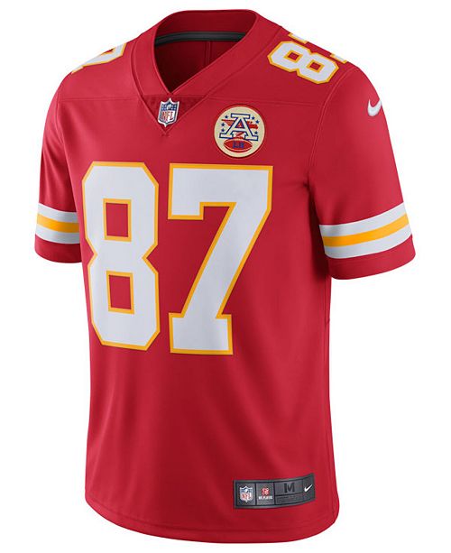 Nike Men's Travis Kelce Kansas City Chiefs Vapor ...