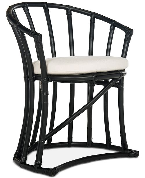 Safavieh Bate Rattan Accent Chair Reviews Furniture Macy S