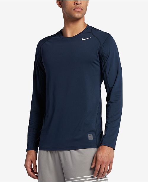 Nike Men s Pro Cool Dri FIT Fitted Long Sleeve Shirt T Nike Men s Pro Cool Dri FIT Fitted Long Sleeve Shirt T