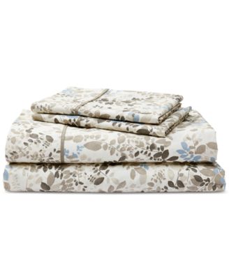 Lauren Ralph Lauren - Devon Cotton Percale 200-Thread Count 4-Pc. Queen Sheet Set
