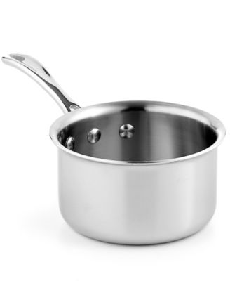 Calphalon - Saucepan, Tri-Ply Stainless Steel Open 1 Qt.