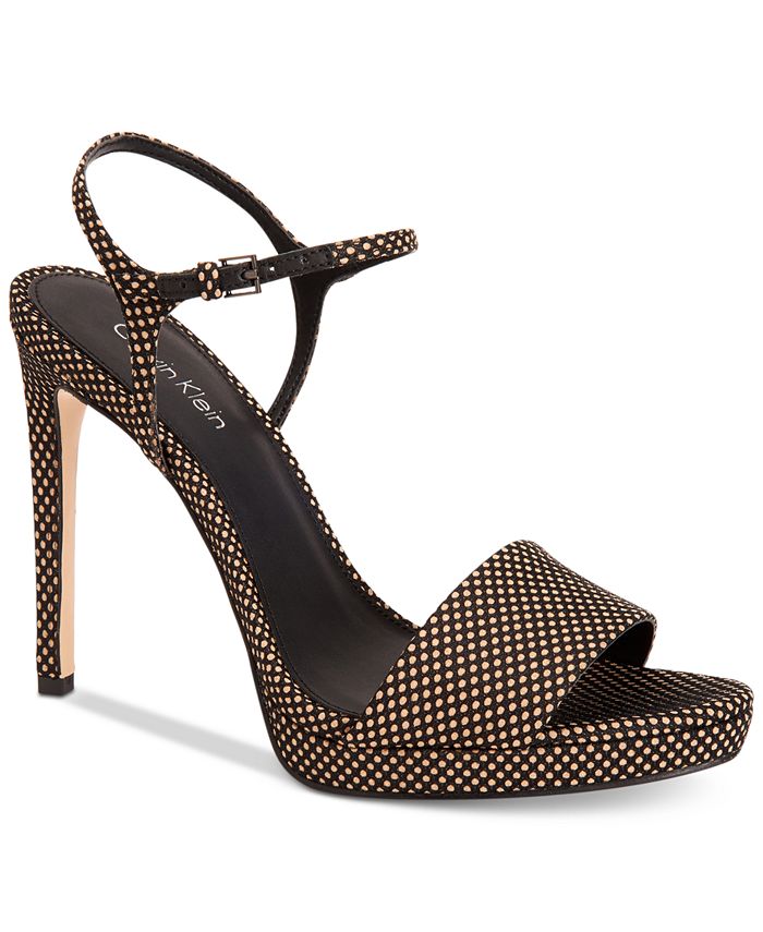 Calvin Klein Women's Surie Platform Sandals & Reviews - Sandals - Shoes -  Macy's