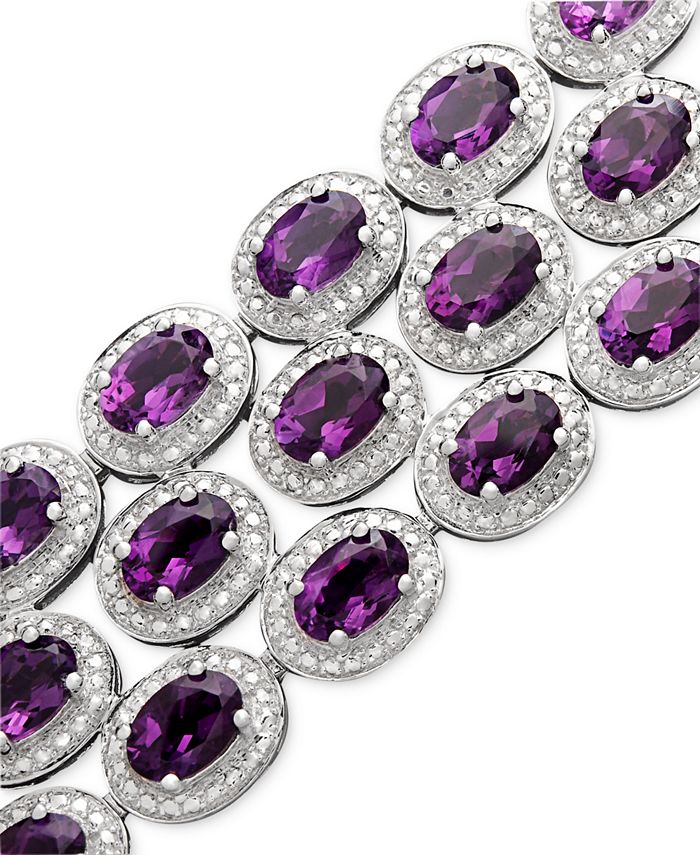 Amethyst hotsell bracelet macys