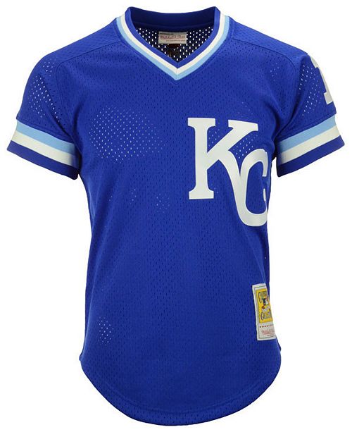 Mitchell Ness Men S Bo Jackson Kansas City Royals Authentic Mesh