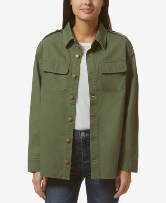 Avec Les Filles - Cotton Military Jacket