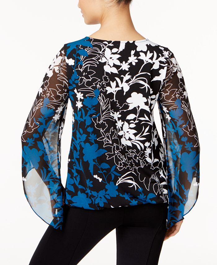 macy's alfani petite tops
