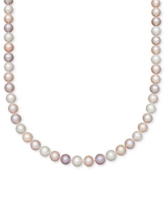 LGSY Multicolor Pearl Necklace For Women