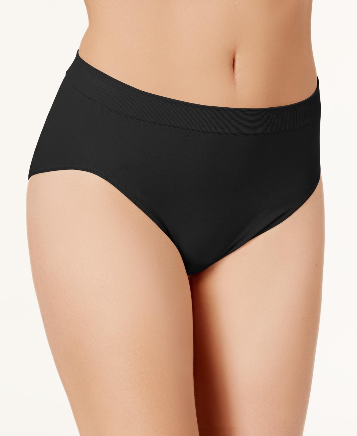 Comfort Revolution Microfiber Hi Cut Brief Underwear 303J - White