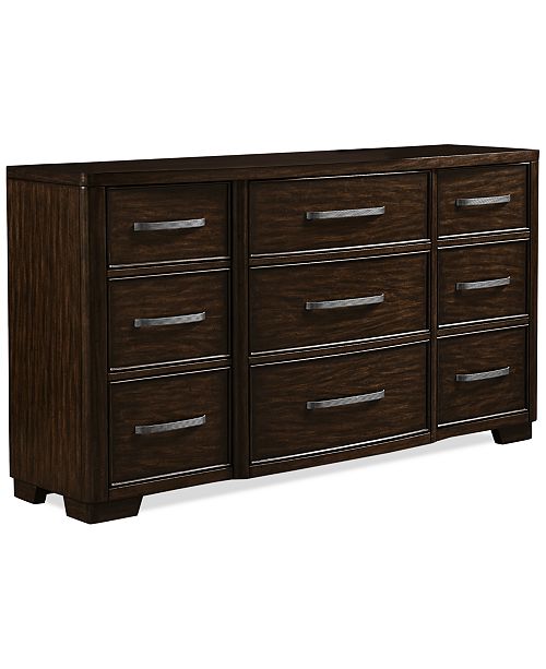 Furniture Closeout Fairbanks Dresser With Hidden Storage Drawer