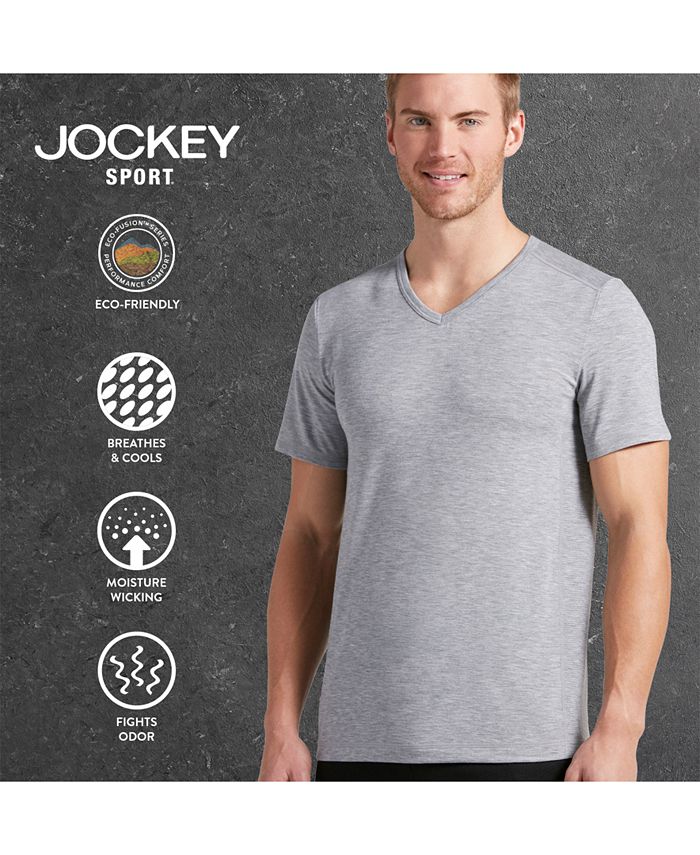 Jockey Men's Sport Outdoor VNeck Undershirt Macy's