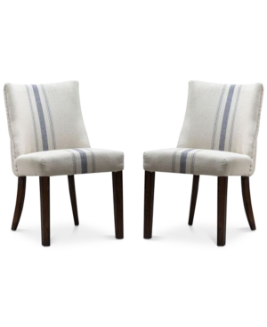 NOBLE HOUSE GIBSEN SET OF 2 DINING CHAIRS