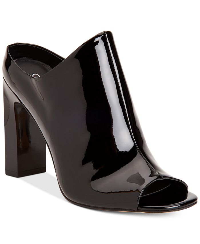 Calvin Klein Women's Maera Peep-Toe Dress Sandals - Macy's