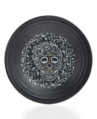 Fiesta - Skull and Vine Luncheon Plate