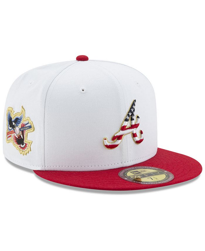 New Era Atlanta Braves Americana Ultimate Patch Collection 59FIFTY Cap ...