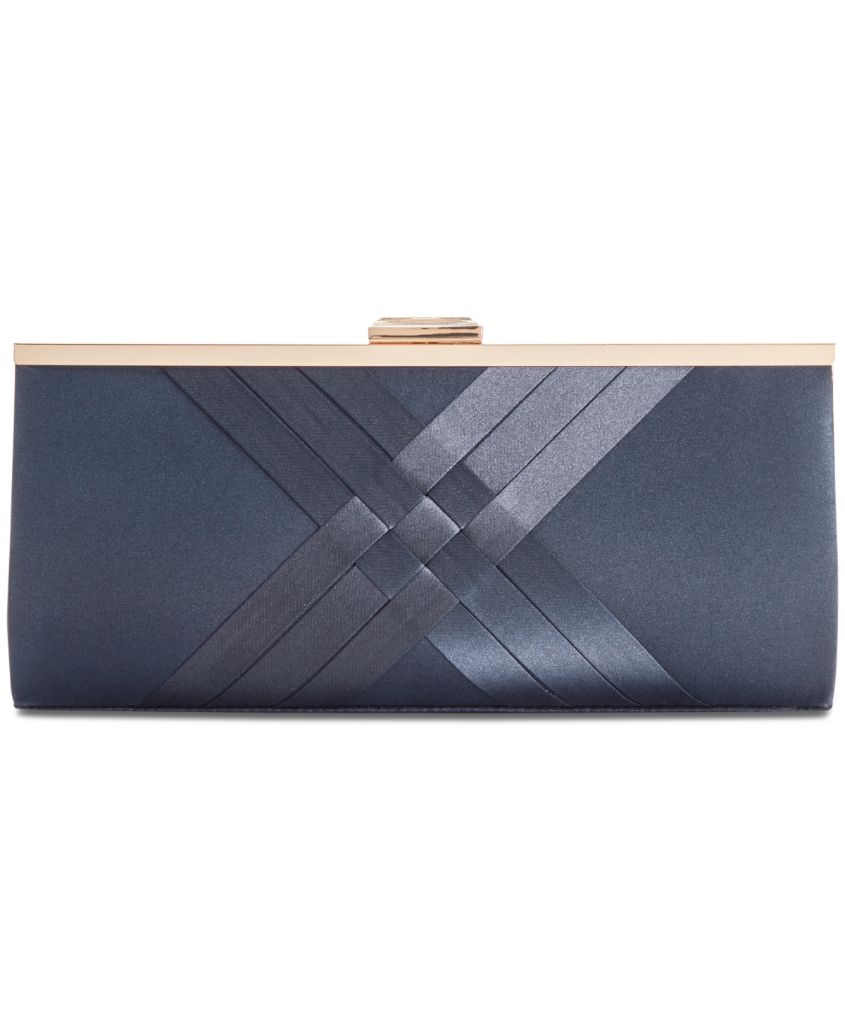 Inc International Concepts Kelsie Clutch, Created For Macy's In Navy,gold