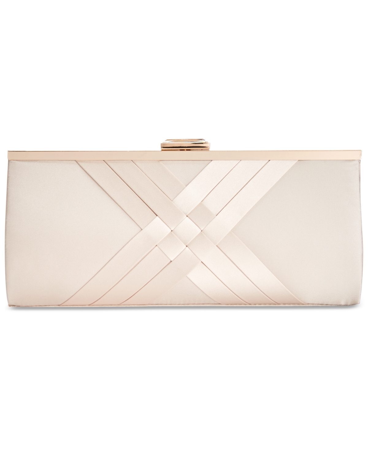 Inc International Concepts Kelsie Clutch, Created For Macy's In Champagne,gold
