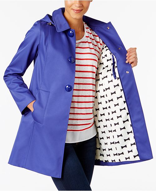 kate spade new york ALine Raincoat & Reviews Coats Women Macy's