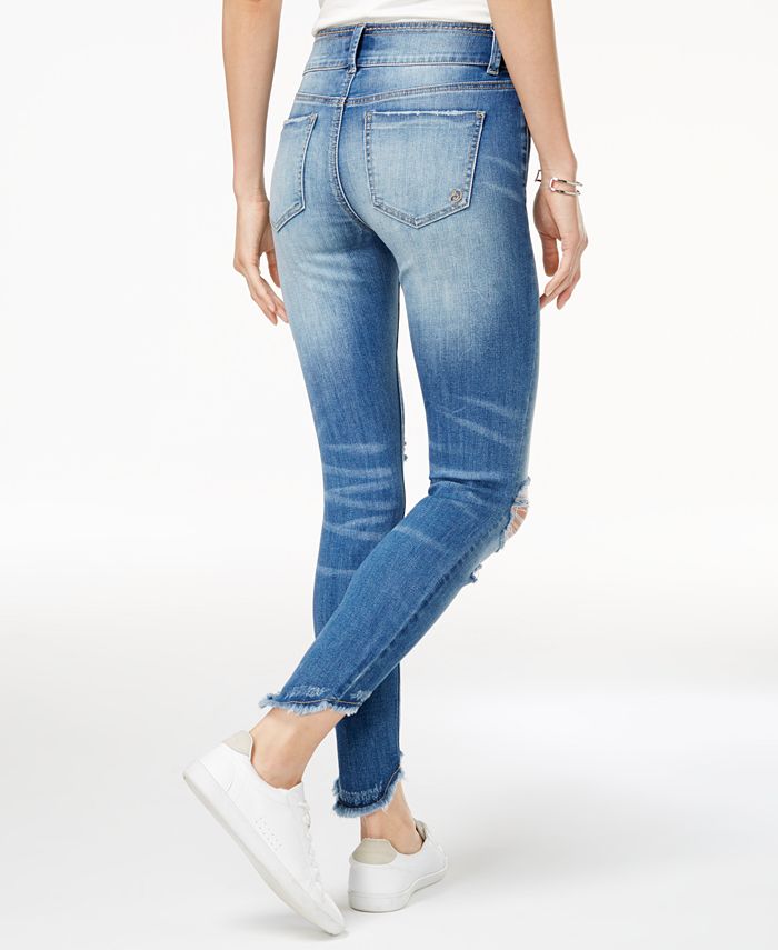 Indigo Rein Juniors' Ripped RawEdge Skinny Jeans Macy's