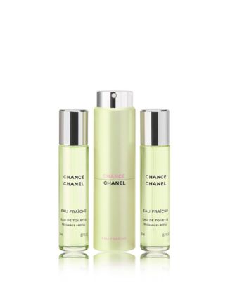  Chanel Chance Eau Fraiche Twist & Spray Eau De Toilette Refill  3x20ml : Fragrances For Women : Beauty & Personal Care