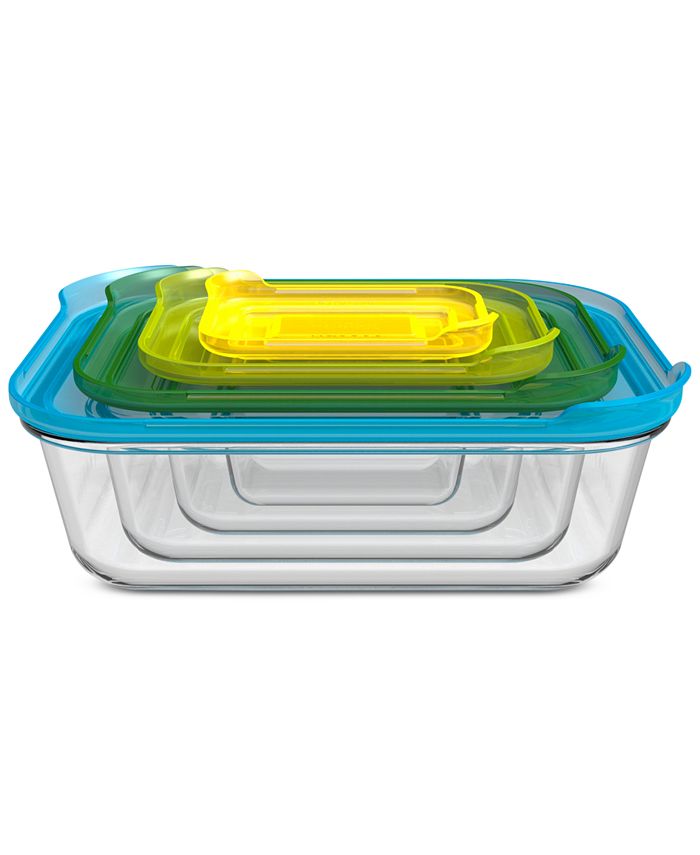 Joseph Joseph Nested Food Storage Containers with Airtight Lids