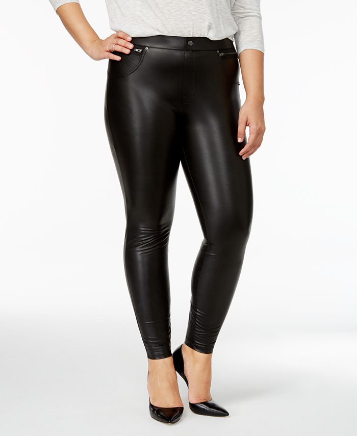 Hue Faux Leather Leggings  International Society of Precision