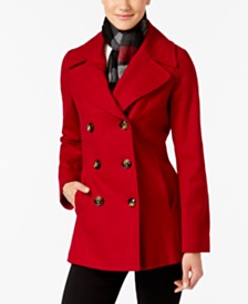 Wool & Wool Blend Womens Coats - Macy's