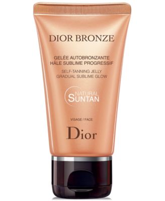 dior bronze self tanning jelly