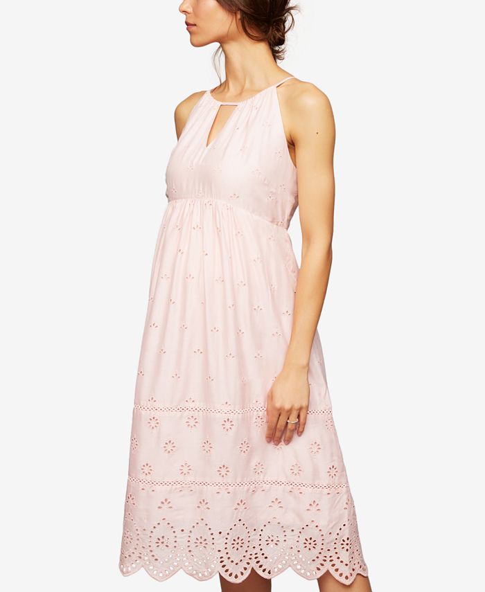 A Pea in the Pod Maternity LaserCut Dress Macy's