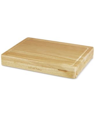 Toscana&reg; by Asiago Rubberwood Cheese Board & Tools Set