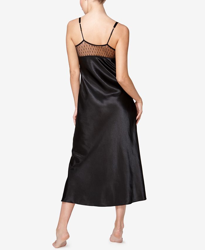 flora by flora nikrooz stella satin venise trim robe
