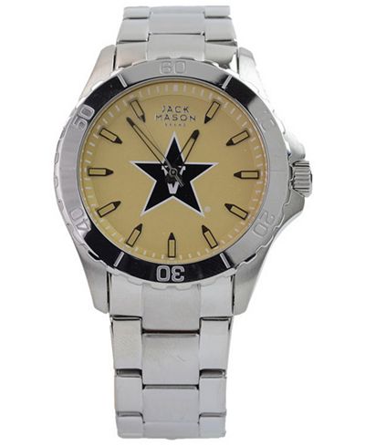 Jack Mason Men's Vanderbilt Commodores Color Sport Bracelet Watch